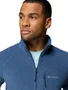 Jaqueta Fleece Columbia Fast Trek II Masculina Azul Claro