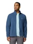 Jaqueta Fleece Columbia Fast Trek II Masculina Azul Claro