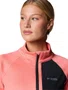 Jaqueta Fleece Columbia Feminina Triple Canyon Grid Coral Jaqueta Fleece Columbia Feminina Triple Canyon Grid Coral