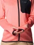 Jaqueta Fleece Columbia Feminina Triple Canyon Grid Coral Jaqueta Fleece Columbia Feminina Triple Canyon Grid Coral