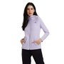 Jaqueta Fleece The North Face TKA Glacier Hoodie Feminino Lilás