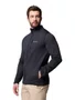 Jaqueta Fleece Columbia Masculina Essential Hike Grid Full Zip Preta