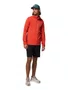 Jaqueta Fleece Columbia Masculina Essential Hike Grid Full Zip Vermelha