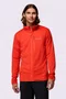 Jaqueta Fleece Columbia Masculina Essential Hike Grid Full Zip Vermelha