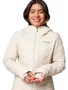 Jaqueta Columbia Feminina Joy Peak II com Capuz Creme