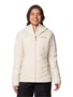 Jaqueta Columbia Feminina Joy Peak II com Capuz Creme