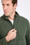 Jaqueta Solo Microfleece III Masculina Verde Escuro