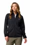 Jaqueta Fleece Columbia Feminina Essential Hike Grid Full Zip Preta