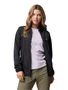 Jaqueta Fleece Columbia Feminina Essential Hike Grid Full Zip Preta
