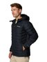 Jaqueta Columbia Masculina Powder Lite II com Capuz Preta