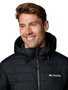 Jaqueta Columbia Masculina Powder Lite II com Capuz Preta