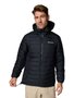 Jaqueta Columbia Masculina Powder Lite II com Capuz Preta