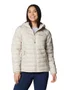 Jaqueta Columbia Powder Lite com Capuz Feminina Creme