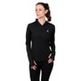 Jaqueta Salomon Fit Hoodie Feminina Preto
