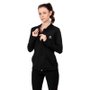 Jaqueta Salomon Fit Hoodie II Feminina Preta
