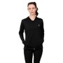 Jaqueta Salomon Fit Hoodie II Feminina Preta