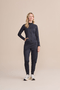 Jaqueta Sinuosa Fleece Noir Preta