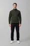 Jaqueta Solo Microfleece III Masculina Verde Militar