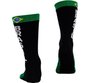 Kit 02 Pares Meias de Corrida Ciclismo HUPI Brasil Preto