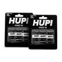 Kit 02 Overgrip HUPI Pro Preto Pack 03 Unidades