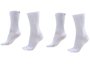 Kit 02 Pares Meia Corrida/Ciclismo Hupi Carbono Branco