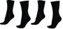 Kit 02 Pares Meia Corrida/Ciclismo HUPI Carbono Preto