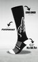 Kit 02 Pares Meia Corrida Ciclismo HUPI Longa Asas