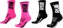 Kit 02 Pares Meia Corrida HUPI Run Rosa e Preto 34-38