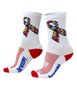 Kit 02 Pares Meia Corrida HUPI TEA Autismo 36-42