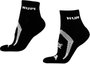 Kit 02 Pares Meia Corrida Prime HUPI Preto e Branco