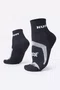 Kit 02 Pares Meia Corrida Prime HUPI Preto e Branco