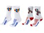 Kit 02 Pares Meia Esportiva HUPI TEA Autismo 36-42 Branco