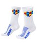 Kit 02 Pares Meia Esportiva HUPI TEA Autismo 36-42 Branco