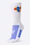 Kit 02 Pares Meia Esportiva HUPI TEA Autismo 36-42 Branco