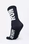 Kit 02 Pares Meia Semi Compressiva Corrida HUPI Run Preto e Branco