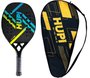 Kit 02 Raquetes Beach Tennis HUPI Doha Carbon 3K + 3 Bolas