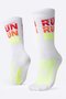 Kit 03 Pares Meia Corrida Hupi Run Estampas Coloridas