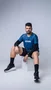 Kit 03 Pares Meia Corrida HUPI Run Preto Branco e Azul