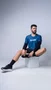 Kit 03 Pares Meia Corrida HUPI Run Preto Branco e Azul