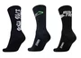 Kit 03 Pares Meia HUPI Corrida Tamanho LT 34-38 Preto