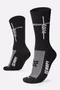 Kit 03 Pares Meia HUPI Jesus Tamanho LT 34-38 Preto/Branco