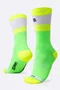 Kit 03 Pares Meia HUPI Tamanho LT 34-38 Roxo/Verde