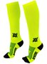 Kit 03 Pares Meia para Corrida Hupi Longa Asas Amarela