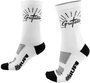 Kit 03 Pares Meia para Corrida Hupi Preta/Branca