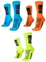Kit 3 Pares Meia HUPI RUN Corrida Esportiva 36-42 Cano Médio