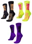 Kit 3 Pares Meia HUPI RUN Corrida Esportiva 36-42 Cano Médio