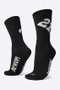 Kit 03 Pares Meia para Corrida Hupi Ultra 21K Amarelo Branco e Preto