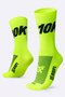 Kit 04 Pares Meia para Corrida HUPI 10K e 21K Rosa e Amarelo