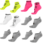 Kit 06 Pares de Meia Hupi Curta para Corrida Running Pro