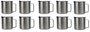 Kit 10 Canecas Térmica Pullo Mug 500ML Inox